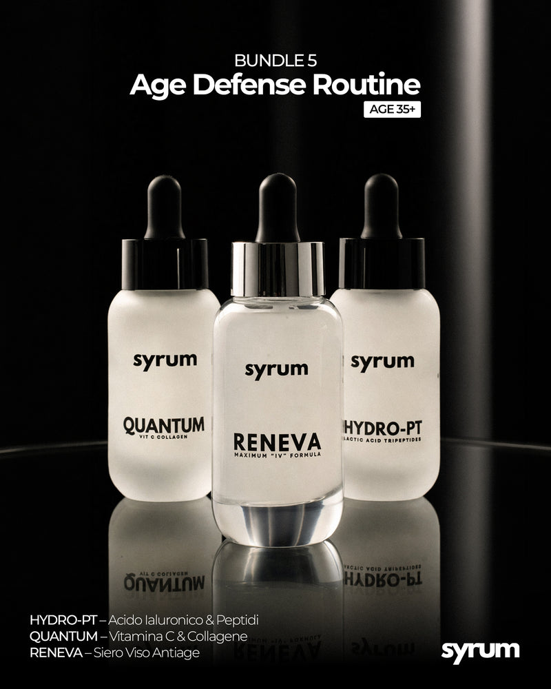 Age Defense Routine - kit sieri anti-age RENEVA e LMK - Syrum